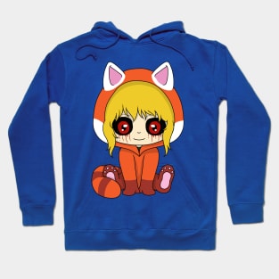 creepypasta red panda (be drowned) Hoodie